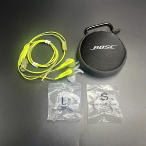 Bose SoundSport Wired In-Ear Headphones 3.5mm Jack Earbuds Earphones - Green - Picture 1 of 4