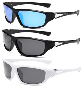 1PK Men Sport Sunglasses Polarized for Cycling Fishing Running Golf Driving Work - Picture 1 of 33