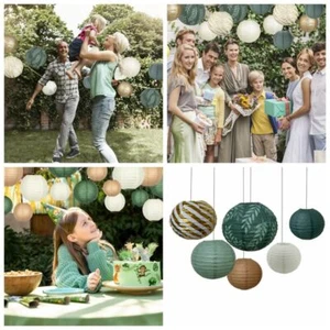 Olive Leaf Themed Hanging Lanterns Lanterns Round Wedding Decor - Picture 1 of 12