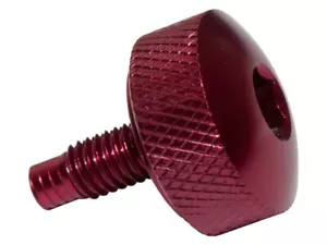 *UPGRADE* ALFA ROMEO 159 - ANODISED ALLOY RED BLEED SCREW - Picture 1 of 3