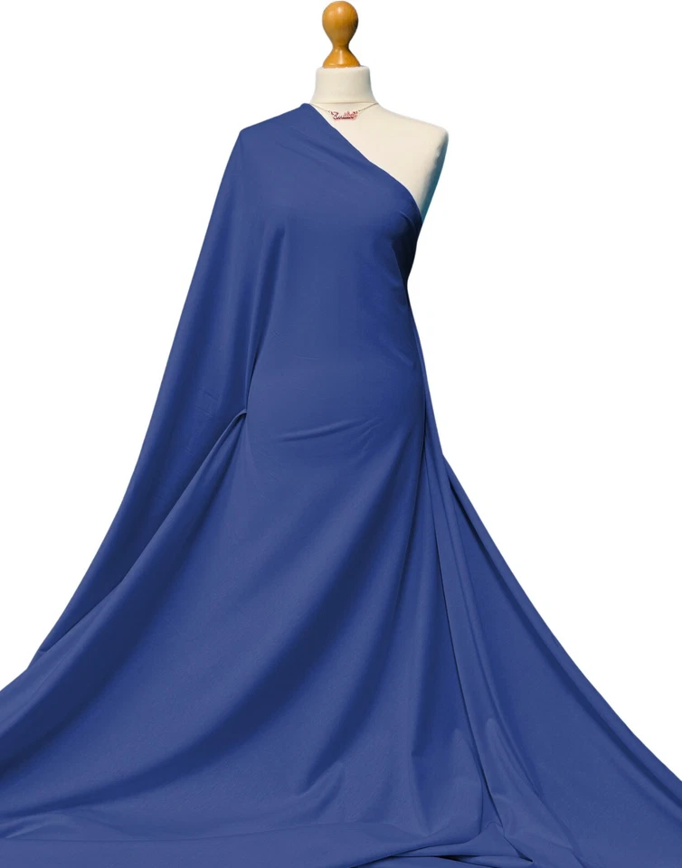 Tecido 100% algodão premium jersey único malha macia costura material para artesanato - Imagem 1 de 1