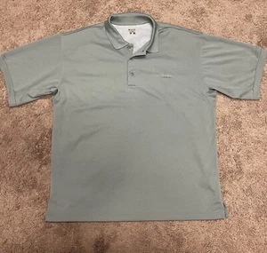 Columbia Omni-Shade PFG Men's Short Sleeve Polo Shirt Size Large Olive Green - Picture 1 of 3