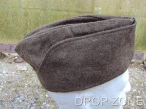 Danish Military Army Khaki Side Cap / Forage Hat, Size 57, 58 or 59 - Picture 1 of 6