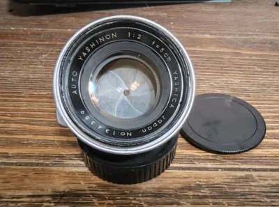 Yashica Auto Yashinon 5cm f/2 Very Good Condition, Tested, Samples.  - Image 1 of 4
