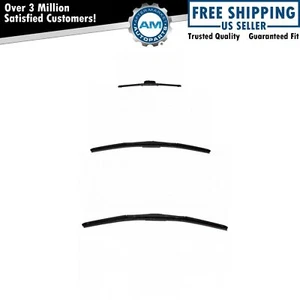 Trico Sentry Windshield Wiper Blade Front & Rear 3pc Set - Picture 1 of 12