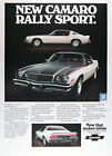 1975 CHEVROLET CAMARO RS Véritable Annonce Vintage ~ RALLYE SPORT ~ LIVRAISON GRATUITE !