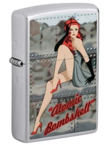 Zippo Lighter Bombshell PinUp Girl  Sexy  - Picture 1 of 3