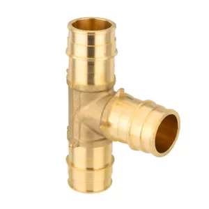 EFIELD 5 a 100 Confezioni Pex A T di Espansione 3/4"x3/4"x3/4" Raccordi Ottone Senza Piombo - Foto 1 di 12