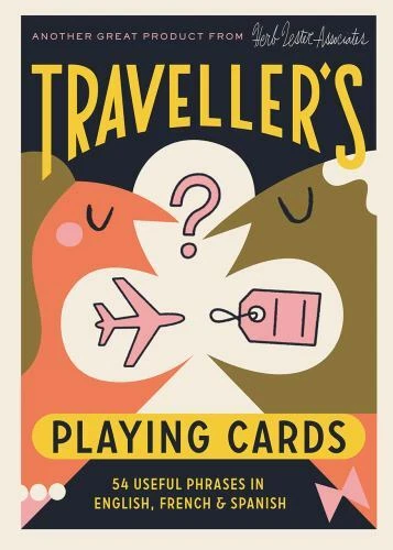 Traveller's Playing Cards: 54 Useful Phrases in English, French and Spanish., ,  - Image 1 of 1