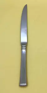 SABATIER SBI10 GLOSSY STAINLESS FLATWARE STEAK KNIFE WITH SERRATED TIP 9-1/4" - Picture 1 of 3