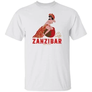 Zanzibar Cafe T-Shirt | New York City Nightlife Fashion Retro - Picture 1 of 8