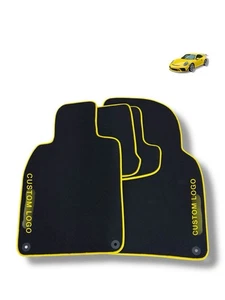 Floor Mats For Porsche 911 Boxster Cayman Panamera Cayenne Macan Taycan 718 - Picture 1 of 12