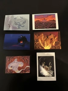 Disney Aladdin 2015 Postcard Set Of 6, Film Images And Concept Art - Picture 1 of 2