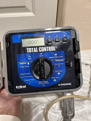 Irritrol Total Control-TC-6EX-R Irrigation System Sprinkler Controller - Image 1 of 3