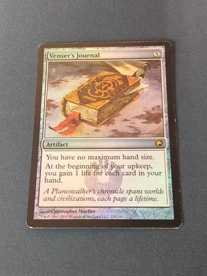 Venser's Journal Scars of Mirrodin Magic: The Gathering MTG MP Foil - Image 1 of 2