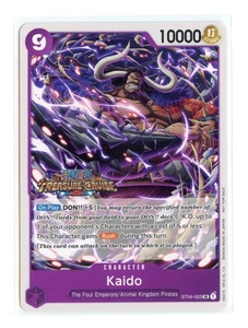 Kaido (Pacchetto Torneo Vol. 5) Scheda Promozionale ST04-003 SR Pezzo Unico - Foto 1 di 2