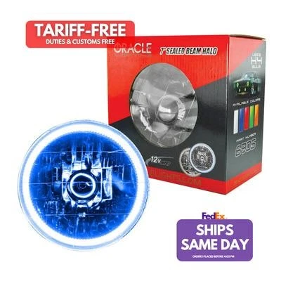 Oracle Lighting 6905-002, One Clear Glass / Plastic 7In Sealed Beam Blue Perform - Image 1 of 4