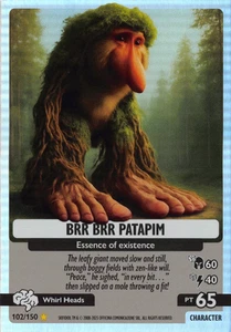 BRR BRR PATAPIM HOLO FOIL RARE 102/150 - 2025 PANINI SKIFIDOL ITALIAN BRAINROT - Picture 1 of 2