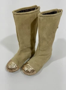 Stivali Chloe Joyfolie bambina taglia 13 in oro, glitter, zip! - Foto 1 di 9