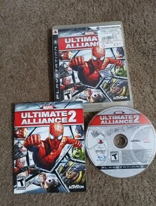 Marvel Ultimate Alliance 2 PS3 Playstation 3 CIB mit Handbuch & Comic  - Bild 1 von 9