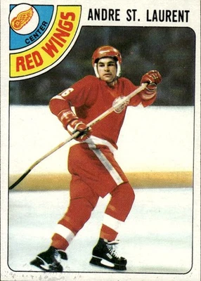 1978-79 Topps Andre St. Laurent #32 Detroit Red Wings - Image 1 of 2