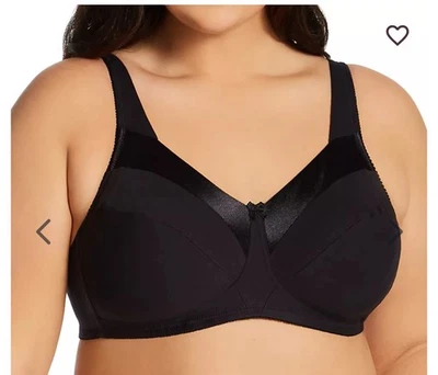 Bestform 5006715 Full Coverage Satin Trim Wirefree Bra - Image 1 of 3