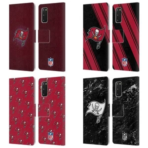 NFL TAMPA BAY BUCCANEERS KUNSTWERK LEDEREN BOOK COVER VOOR SAMSUNG TELEFOONS 1 - Afbeelding 1 van 10