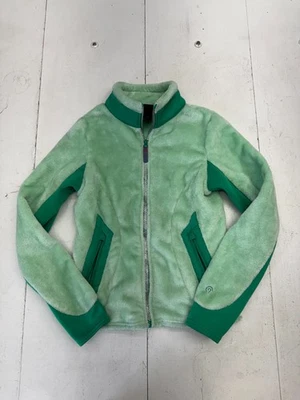 Chaqueta polar verde liso con cremallera completa C9 By Champion niñas talla grande 10-12 Foto 1 de 4