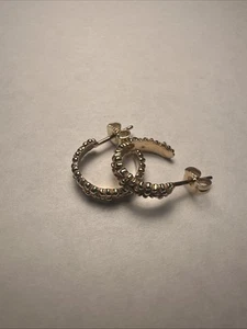 James Avery 14k Gold Margarita Hoop Earrings 3.4g - Picture 1 of 6