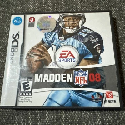 Madden NFL 08 Nintendo DS, 2007 Complete in Box CIB Tested - Image 1 of 4