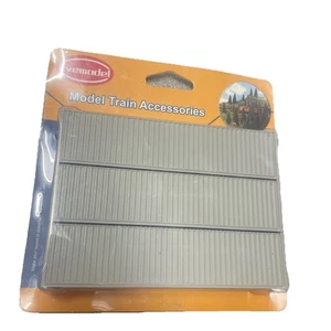 Evemodel, 3pcs, HO 1:87 Scale, Undecorated 40' (ft) Shipping Containers C8740W- - Picture 1 of 2