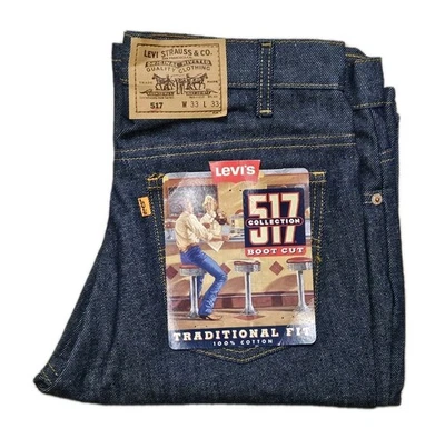 Levi's Jeans 517 Size 33x33 Vintage Made In USA 90's Orange Tab - Image 1 of 4