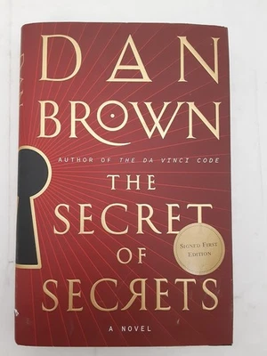 The Secret of Secrets by Dan Brown Signed 1st Ed HC 9780385546898 - Image 1 of 4