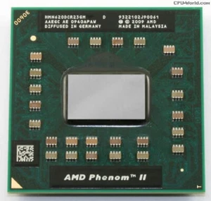 AMD Phenom II Dual-Core N620 HMN620DCR23GM Mobile CPU Processor Socket S1 G4 - Picture 1 of 2