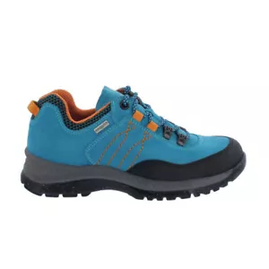 Zapato Waldläger H-Momo Outdoor, goma terciopelo Sport -Net, negro / turquesa, ancho - Imagen 1 de 10