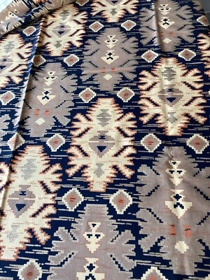 tissu ameublement vintage Lima Paris, dimensions 153 x 245 cm - Photo 1/4