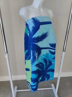 Mujeres Damas Algodón Terry Spa Playa Baño Ducha Cuerpo Toalla Envoltura Talla Grande Foto 1 de 4