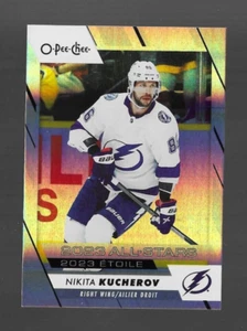 NIKITA KUCHEROV 2023-24 O-PEE-CHEE #504 ALL STAR RAINBOW FOIL PARALLEL /350 - Picture 1 of 2