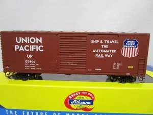 Vagón de carga modernizado Union Pacific Railroad 40' escala HO Athearn NOS 70134 - Imagen 1 de 7
