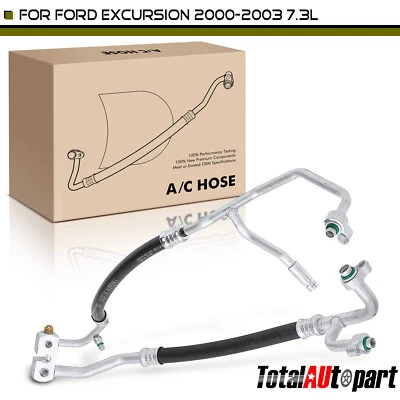 Всасывание и разряд в сборе с задним кондиционером для Ford Excursion 2000-2003 7,3 л OHV - Изображение 1 из 4