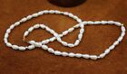 ESTATE "Seed Pearl" Beaded Necklace 14k Yellow Gold Beads & Clasp 18" Length