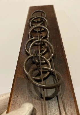 Juego de rompecabezas de bucles chinos vintage rompecabezas, arte popular demonios Foto 1 de 4