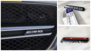 Mercedes-AMG Car Front Badge Easy Application Logo A C E S CLA CLS G Classes - Bild 1 von 8