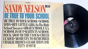 Be True To Your School by Sandy Nelson LP vg - Picture 1 of 2