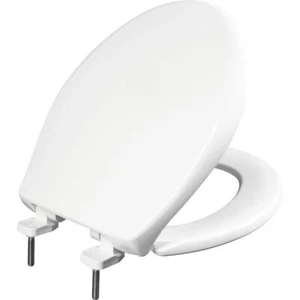 790tdgsl 000 Heavy Duty Closed Front Plastic Toilet Seat With Cover Will Slow Cl - Picture 1 of 10