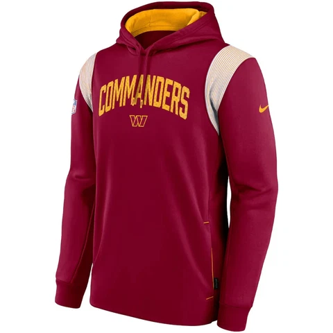 Nike Washington Commanders Hoodie Mens M Therma Fit NFL New Free Shipping Cover