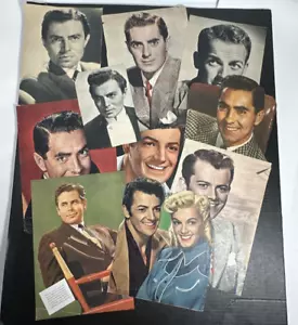 Álbum de recortes vintage de 11 años 40 50 de Hollywood fotos estrellas de cine - Imagen 1 de 12