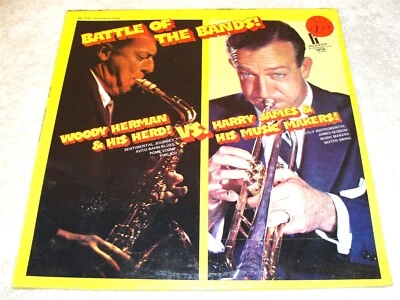 "Battle of The Bands-Woody Herman vs Harry James" 1970's LP, SEALED!, Pickwick - Image 1 of 2