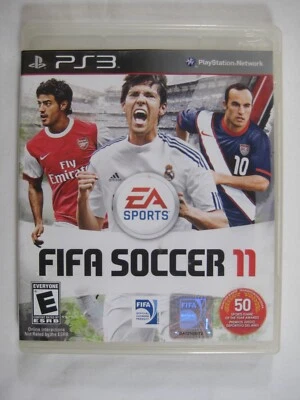 Fifa Soccer 11 PS3 Playstation game 2010 VG+ EA Sports - Image 1 of 2