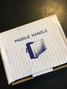 MANGO DE PALETA DE EMPUJE (EMPUJAR HACIA LA IZQUIERDA) ACABADO 313 DU (NEGRO) - Imagen 1 de 3